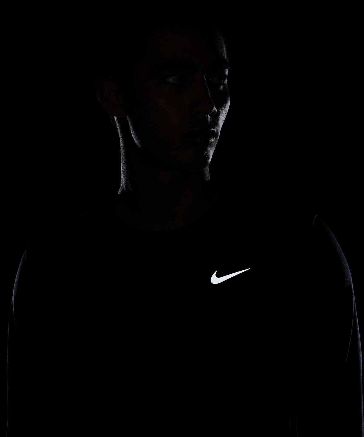 나이키(NIKE) 마일러 드라이 핏 UV 긴소매 런닝 탑 M - 블랙 / FB7071-010