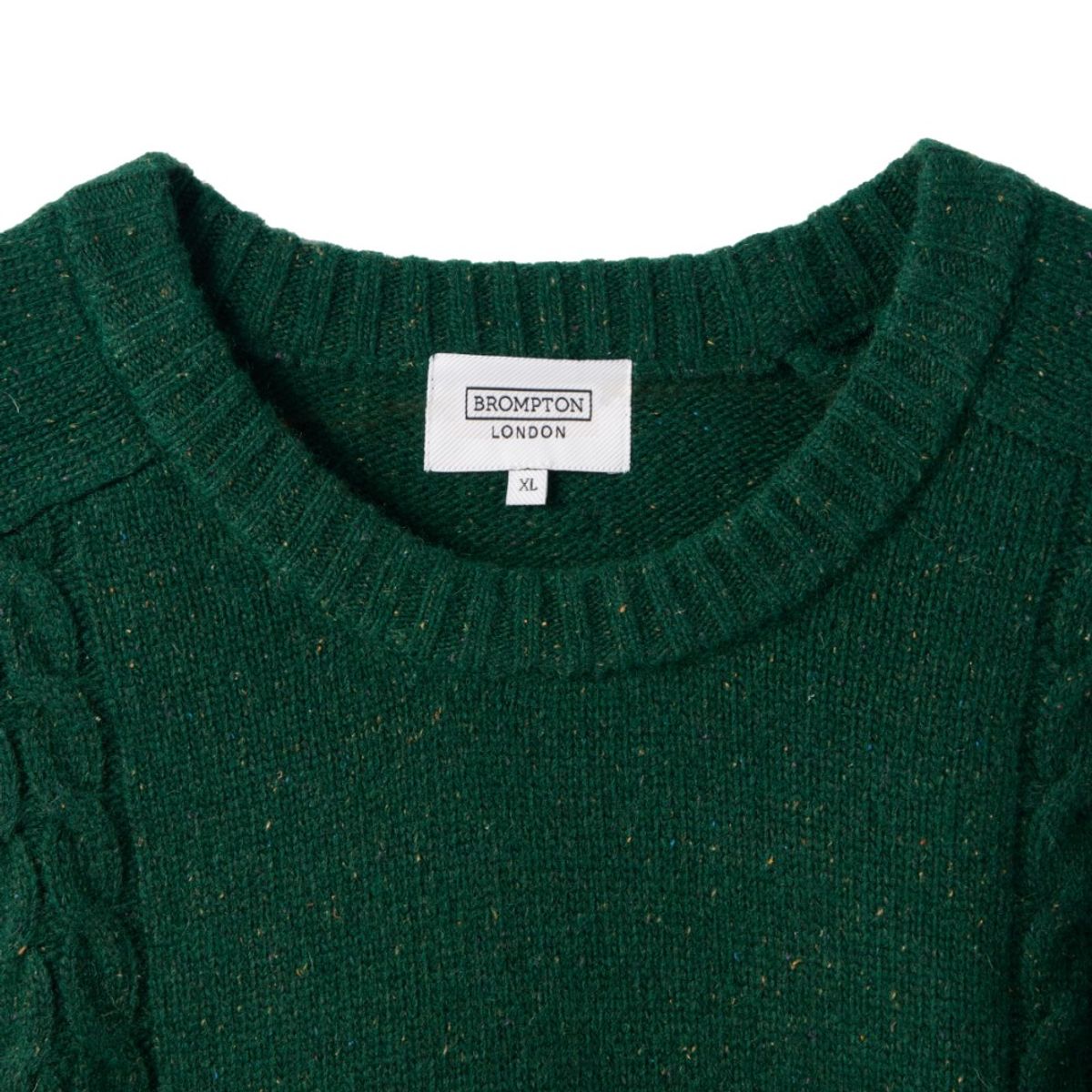 브롬톤 런던(BROMPTON LONDON) CABLE SWEATER  - GREEN (P244UKT401)