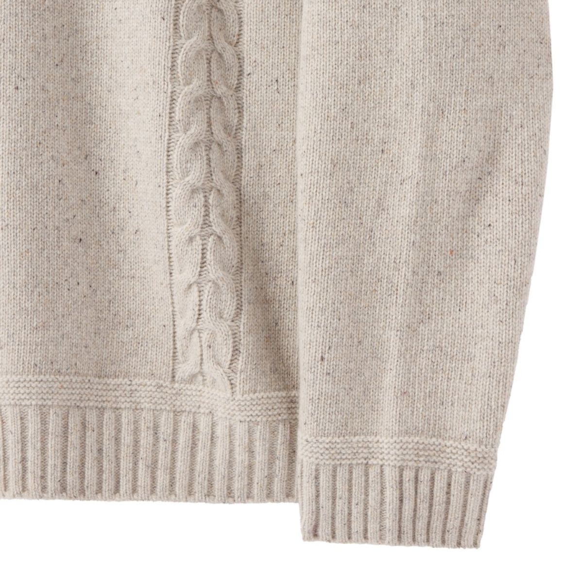 브롬톤 런던(BROMPTON LONDON) CABLE SWEATER  - OATMEAL (P244UKT401)