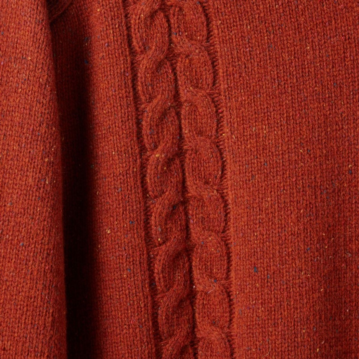 브롬톤 런던(BROMPTON LONDON) CABLE SWEATER  - ORANGE (P244UKT401)