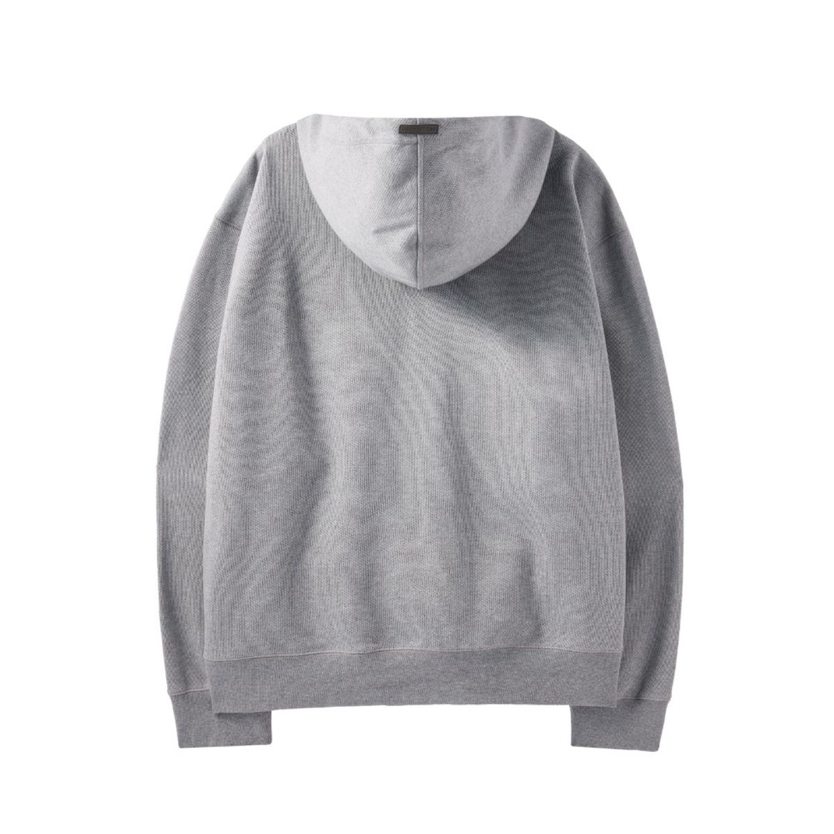 브롬톤 런던(BROMPTON LONDON) DIAGONAL JACQUARD HOOD FULL ZIP - M/GREY (P244UFT433)
