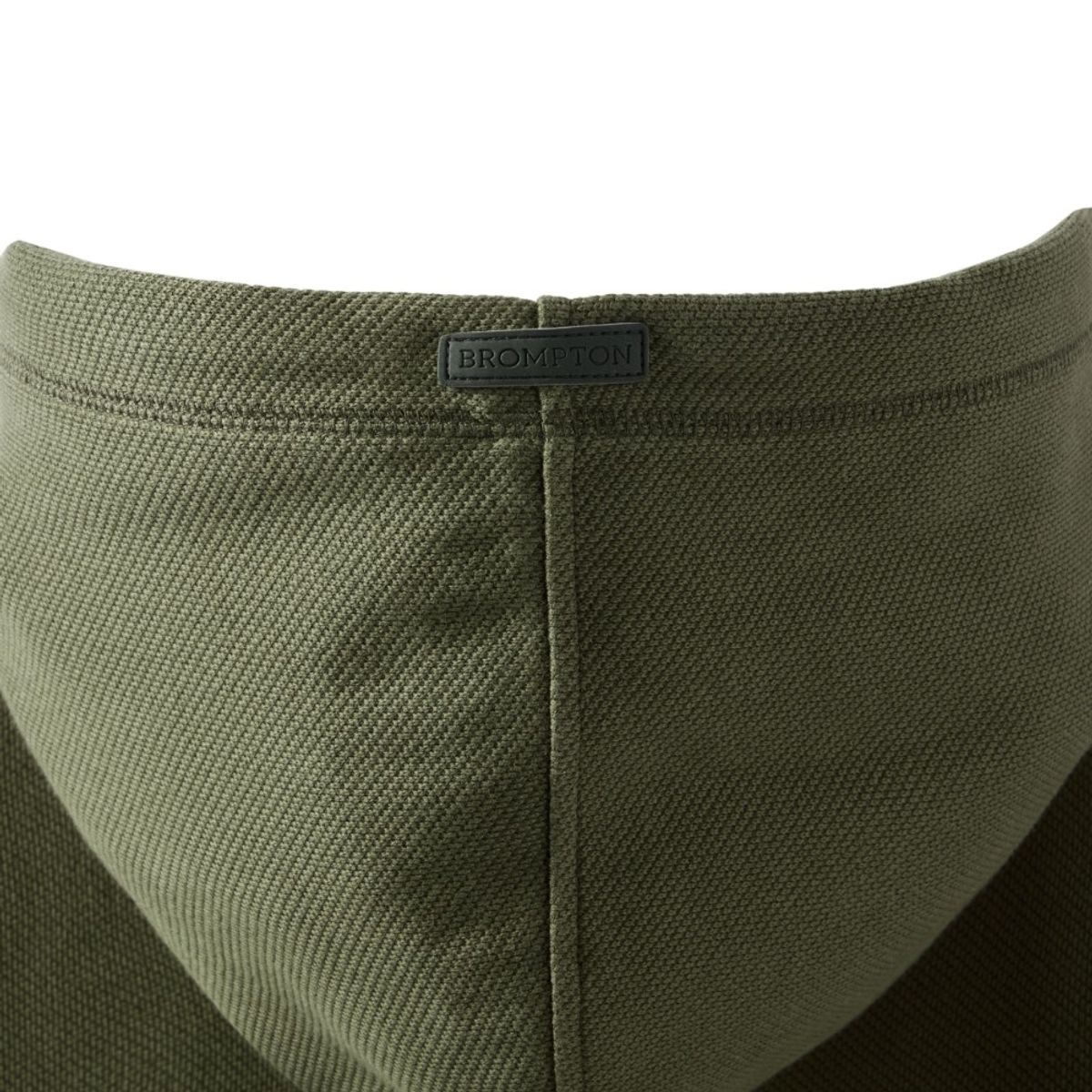 브롬톤 런던(BROMPTON LONDON) DIAGONAL JACQUARD HOOD FULL ZIP - OLIVE (P244UFT433)