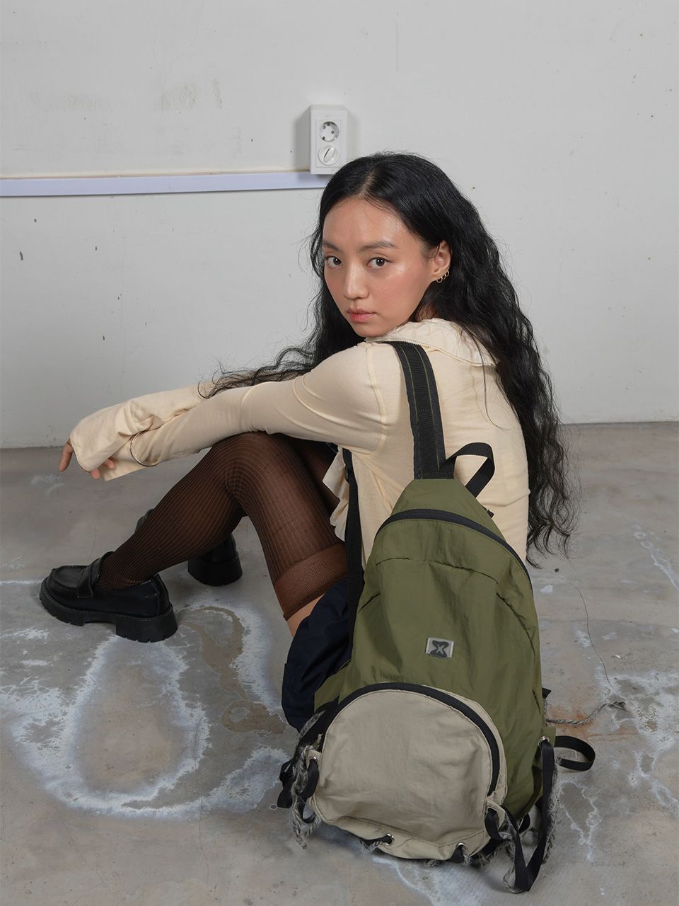 ★[MUWM] Nest Backpack (3色)★ MUSINSA | MUWM Nest Backpack (Kiwi Green)