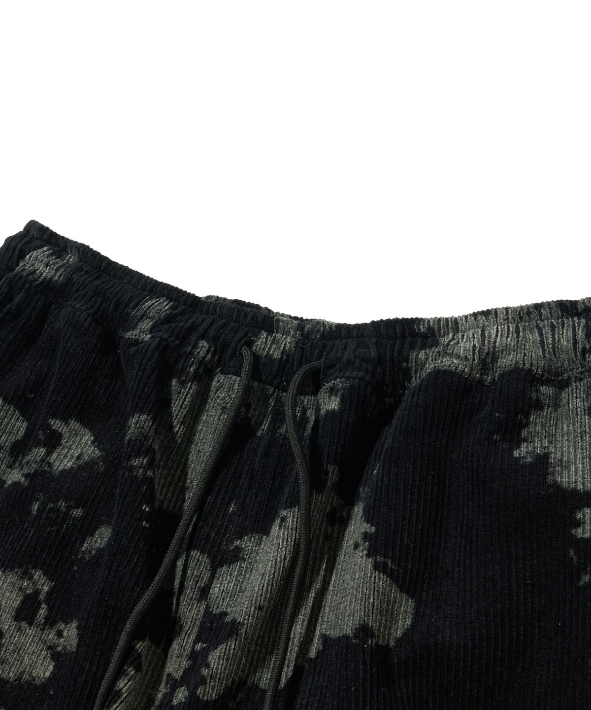 브라운브레스(BROWNBREATH) TAG CORDUROY PATTERN PANTS - BLACK