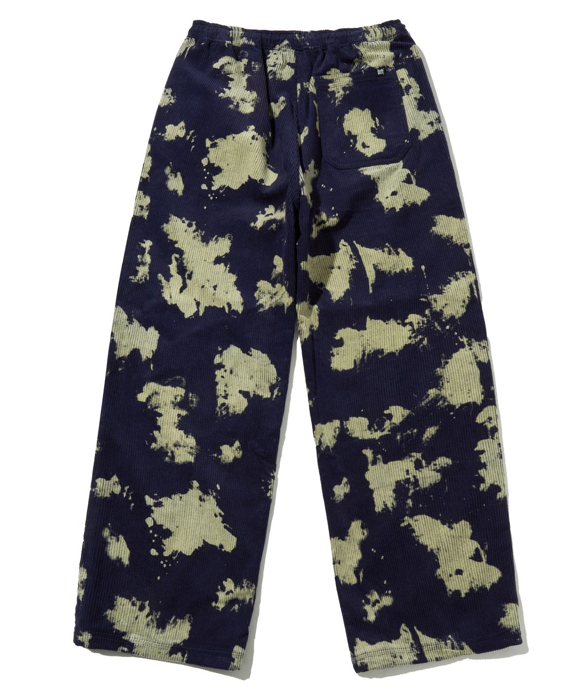 브라운브레스(BROWNBREATH) TAG CORDUROY PATTERN PANTS - NAVY