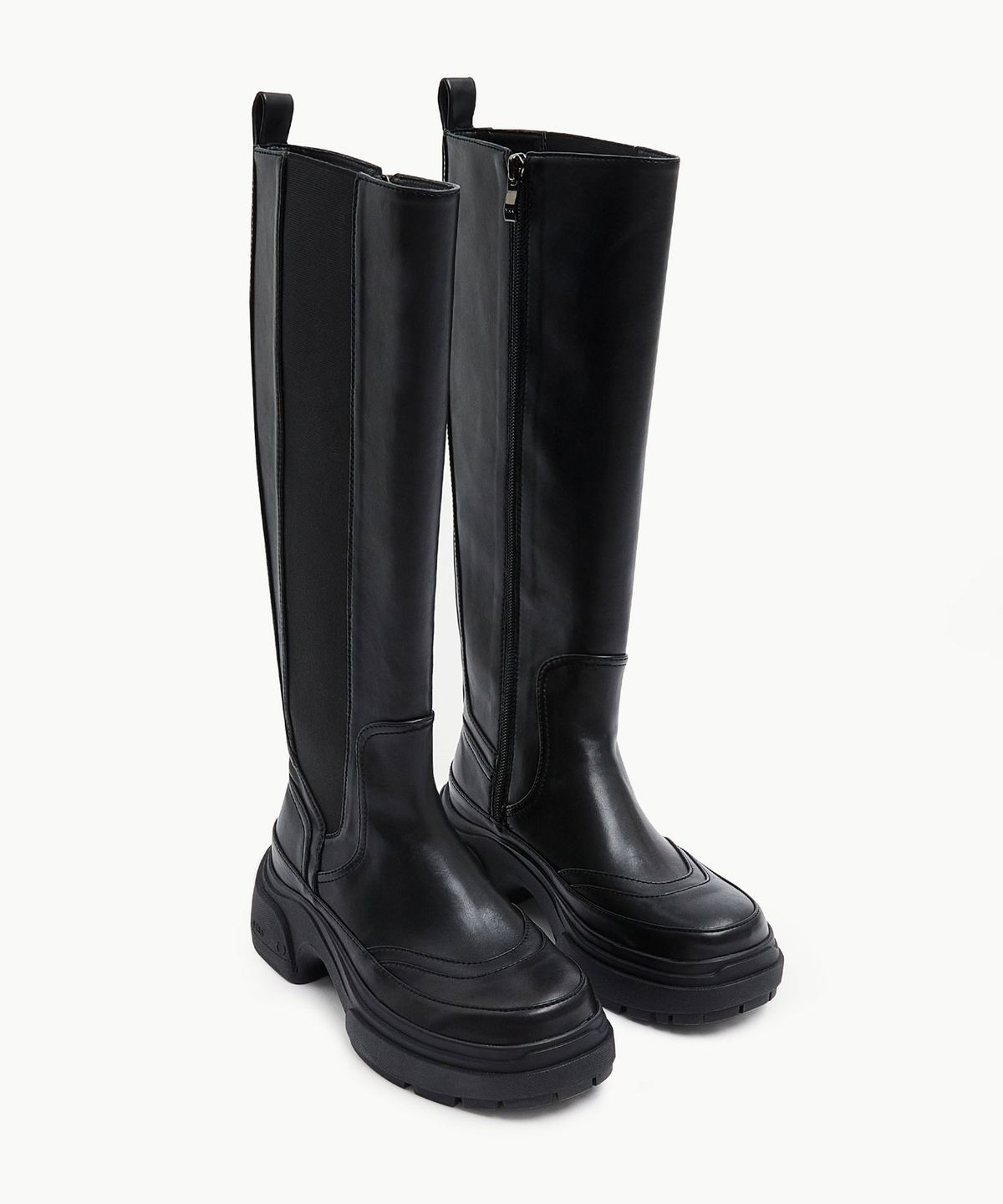 페이즈(PAES) Layer Long Boots / Black