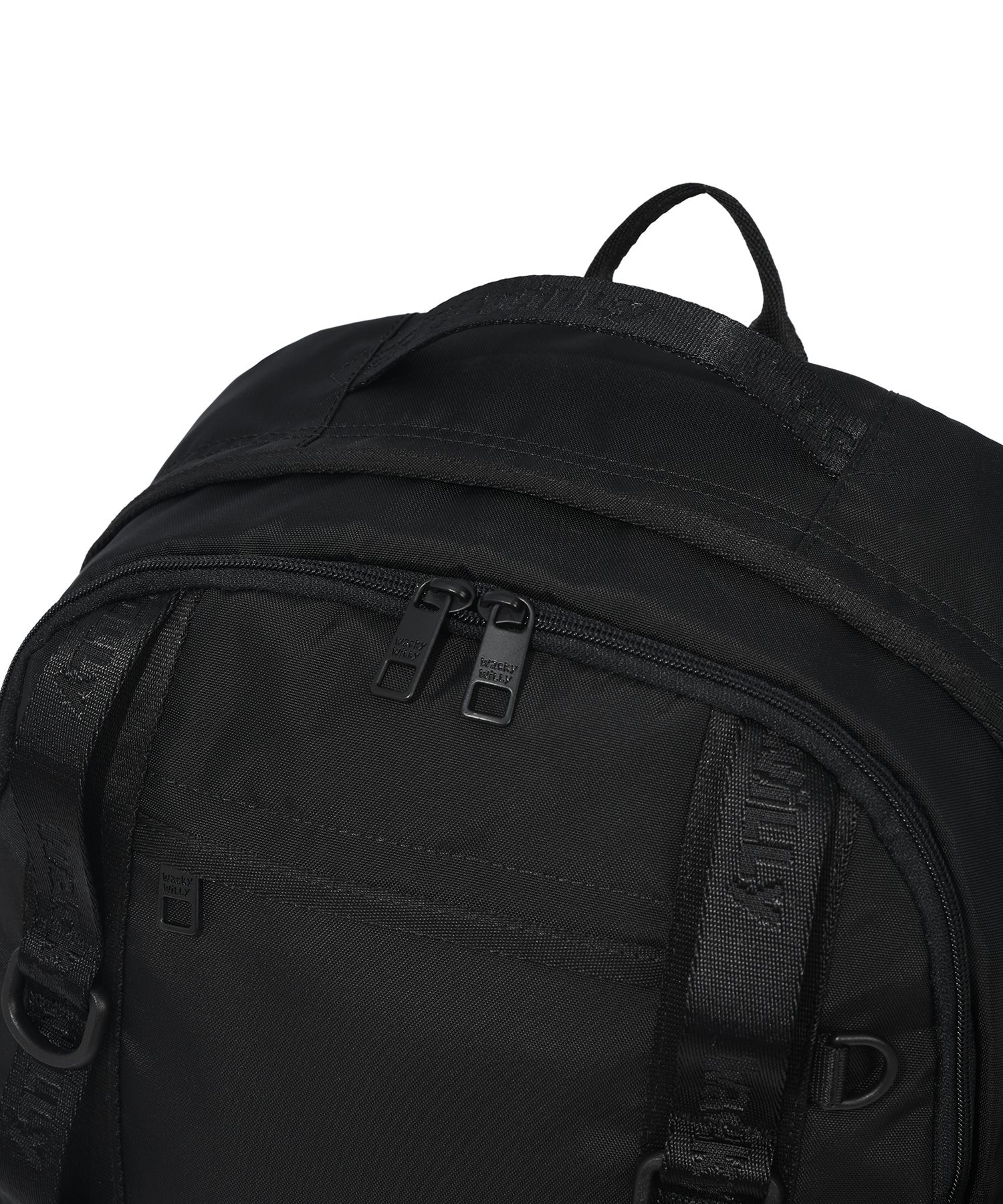 バックパック・リュック [WACKYWILLY] Cordura Webbing Backpack (Black) MUSINSA | WACKY WILLY [24FW] Cordura Webbing Backpack Black