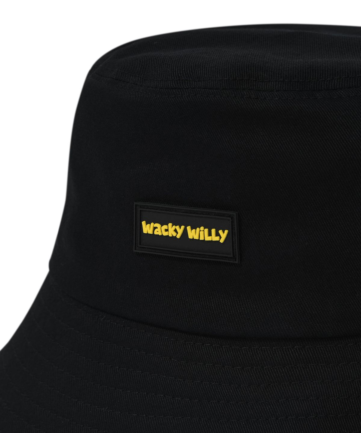 와키윌리(WACKY WILLY) 베이직 버킷햇 블랙