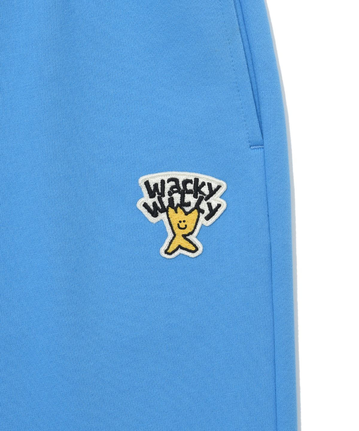와키윌리(WACKY WILLY) 베이직 스웻 조거팬츠 블루