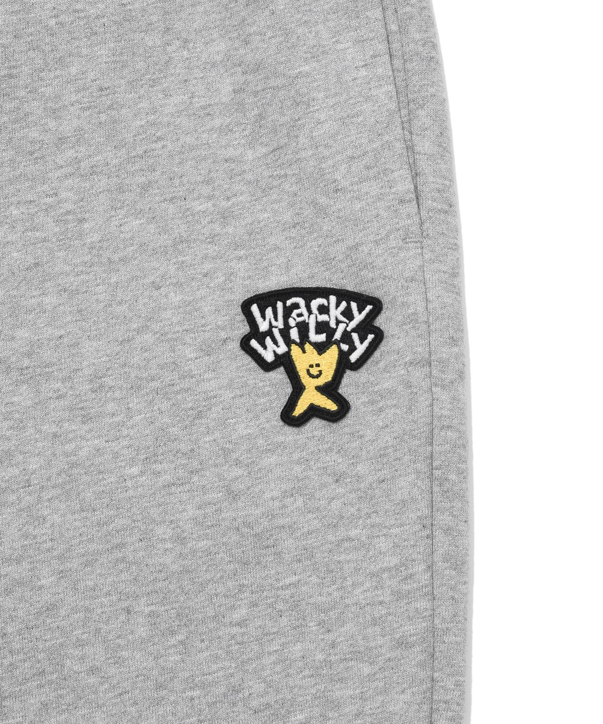 와키윌리(WACKY WILLY) 베이직 스웻 조거팬츠 그레이