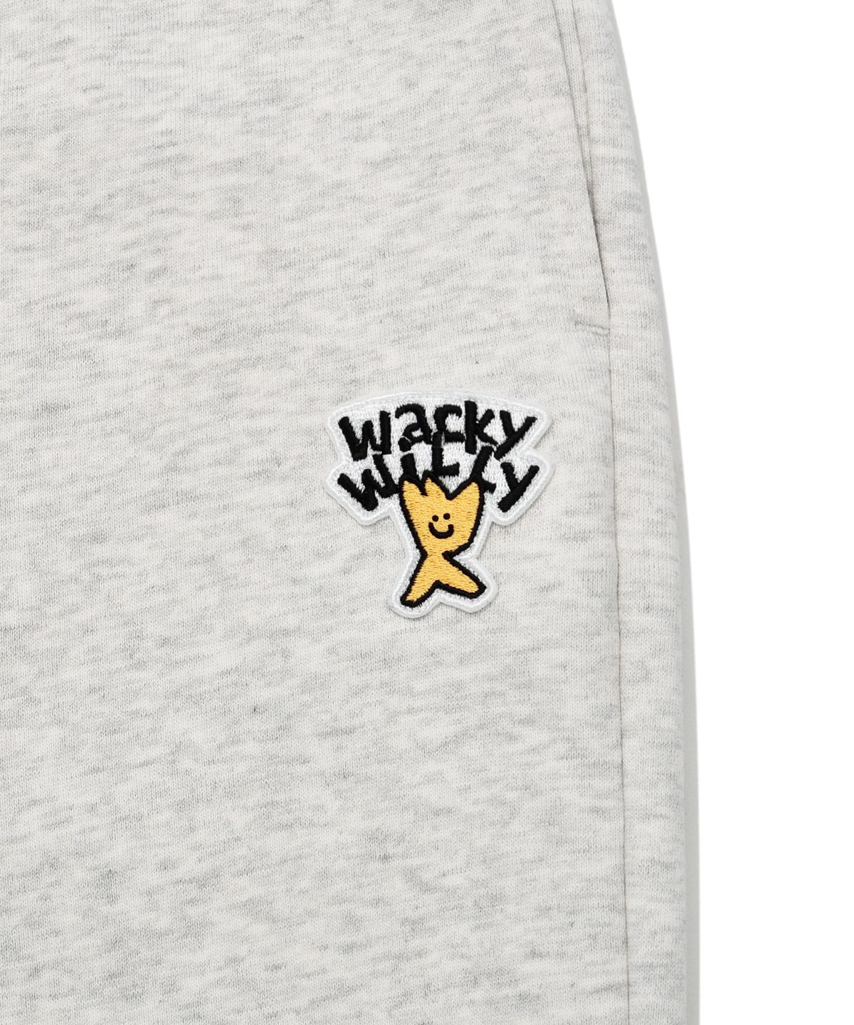 와키윌리(WACKY WILLY) 베이직 스웻 조거팬츠 라이트 그레이