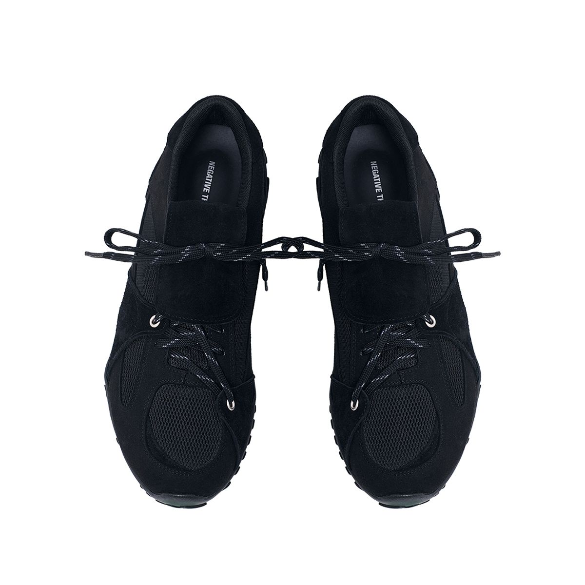 네거티브쓰리(NEGATIVETHREE) Asymmetry Sneakers_Black
