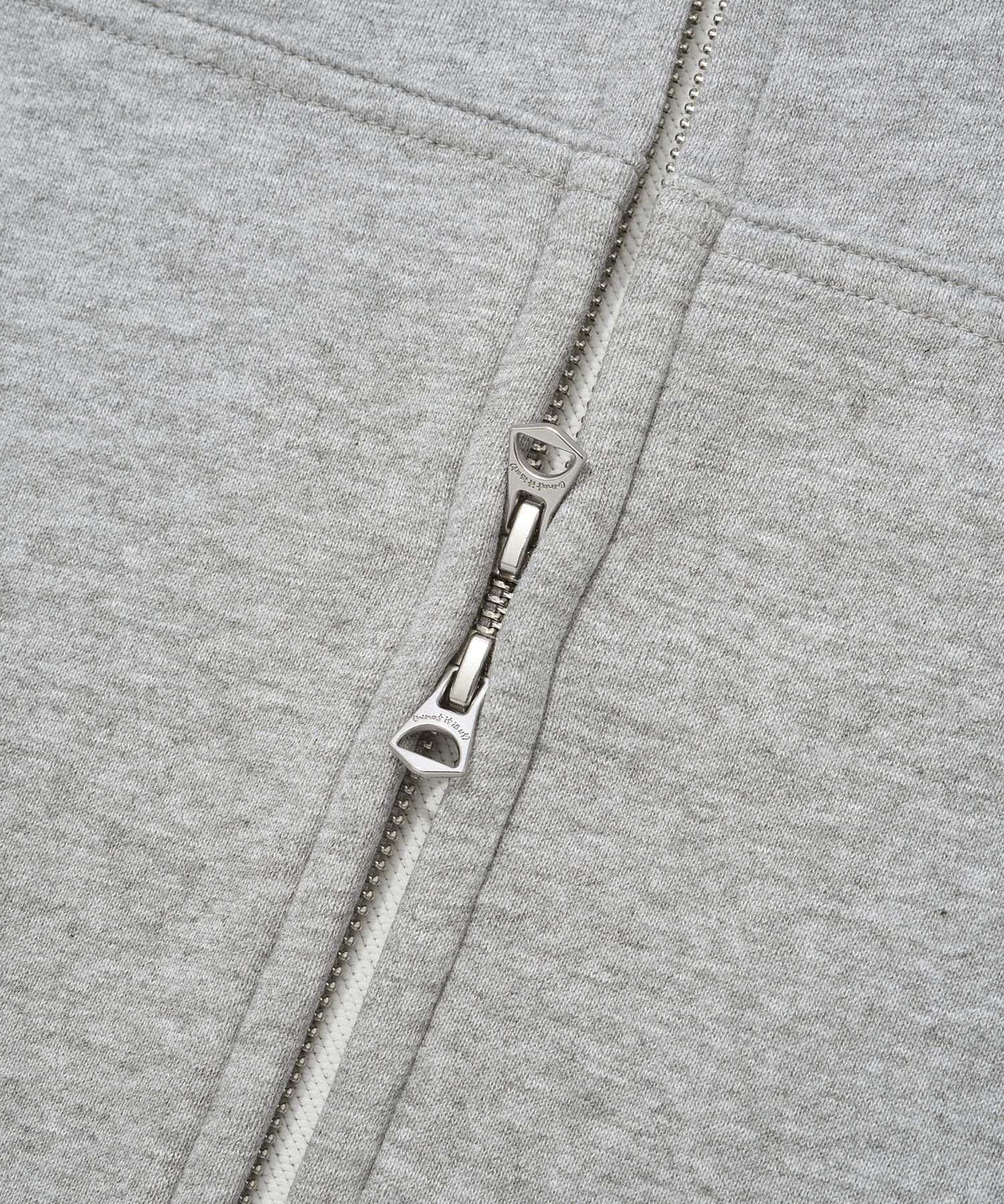 MUSINSA | WACKY WILLY Basic Logo Hoodie Gray