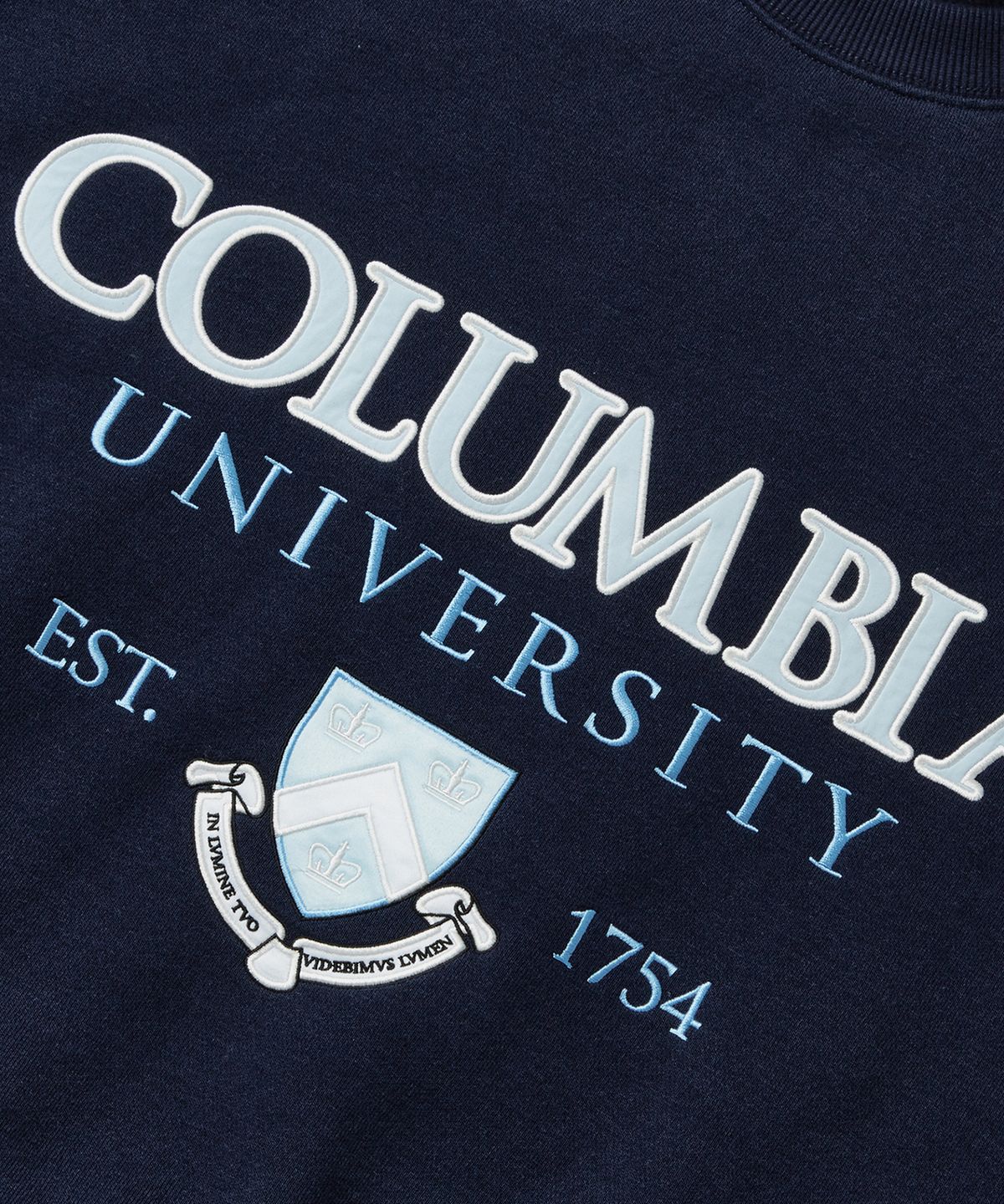 컬럼비아 유니버시티(COLUMBIA UNIVERSITY) CU SHIELD FLEECE SWEATSHIRTS 다크네이비