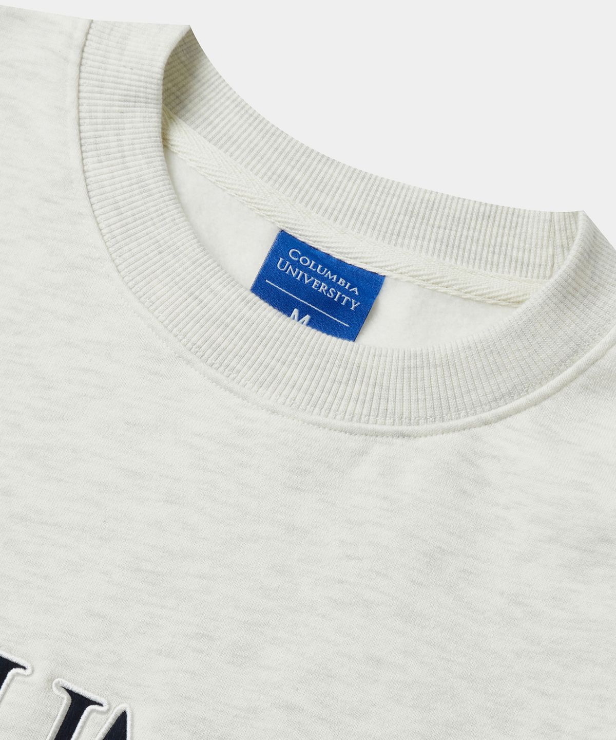 컬럼비아 유니버시티(COLUMBIA UNIVERSITY) CU SHIELD FLEECE SWEATSHIRTS 오트밀