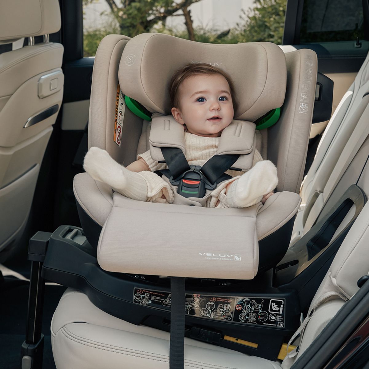 토드비(TODBI) V90 아이사이즈 360 회전형 유아 카시트 (ISOFIX)