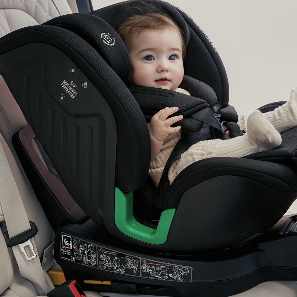 토드비(TODBI) V90 아이사이즈 360 회전형 유아 카시트 (ISOFIX)