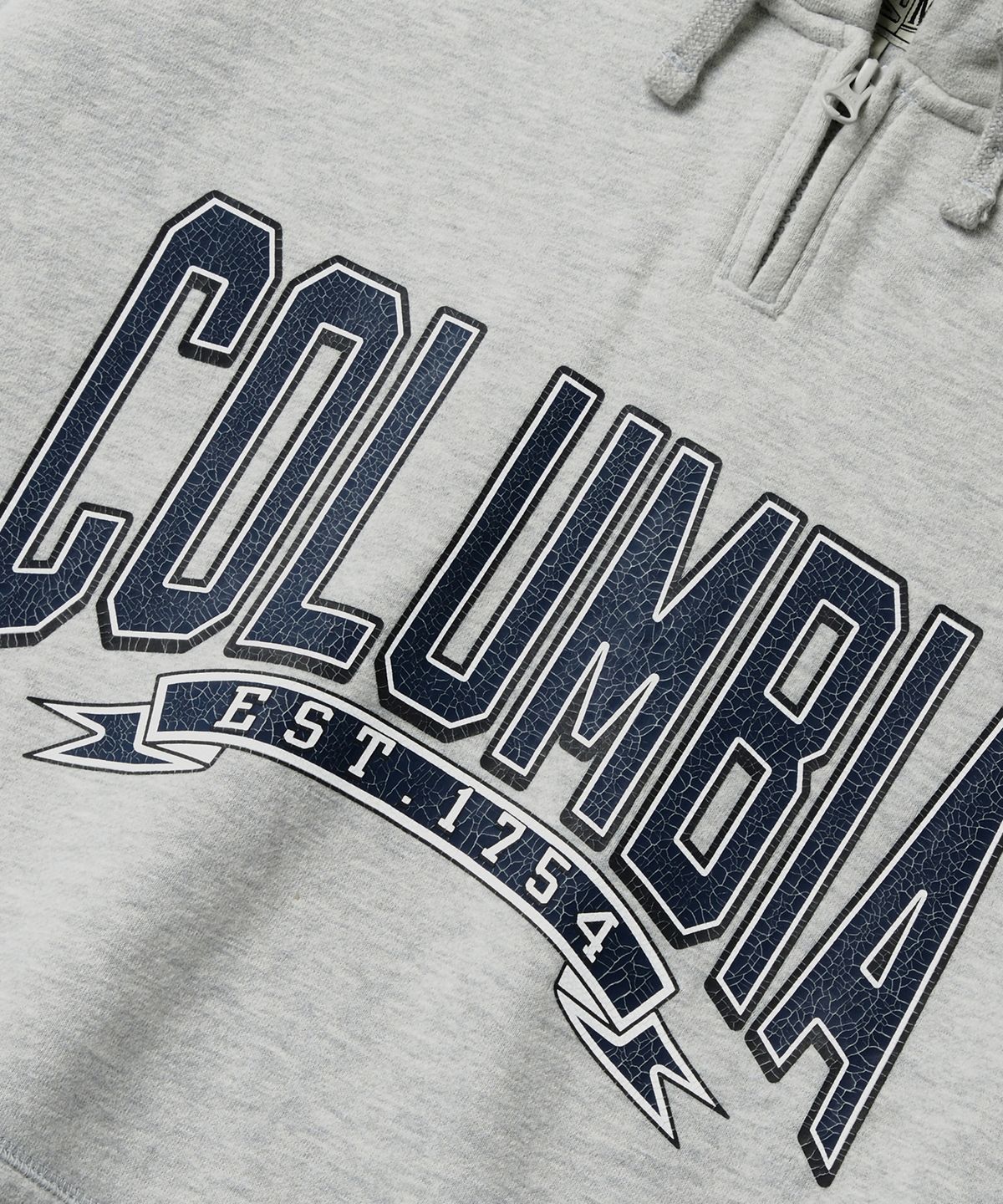 컬럼비아 유니버시티(COLUMBIA UNIVERSITY) CU 80S VINTAGE H/FLEECE H/ZIP HOODIE M그레이