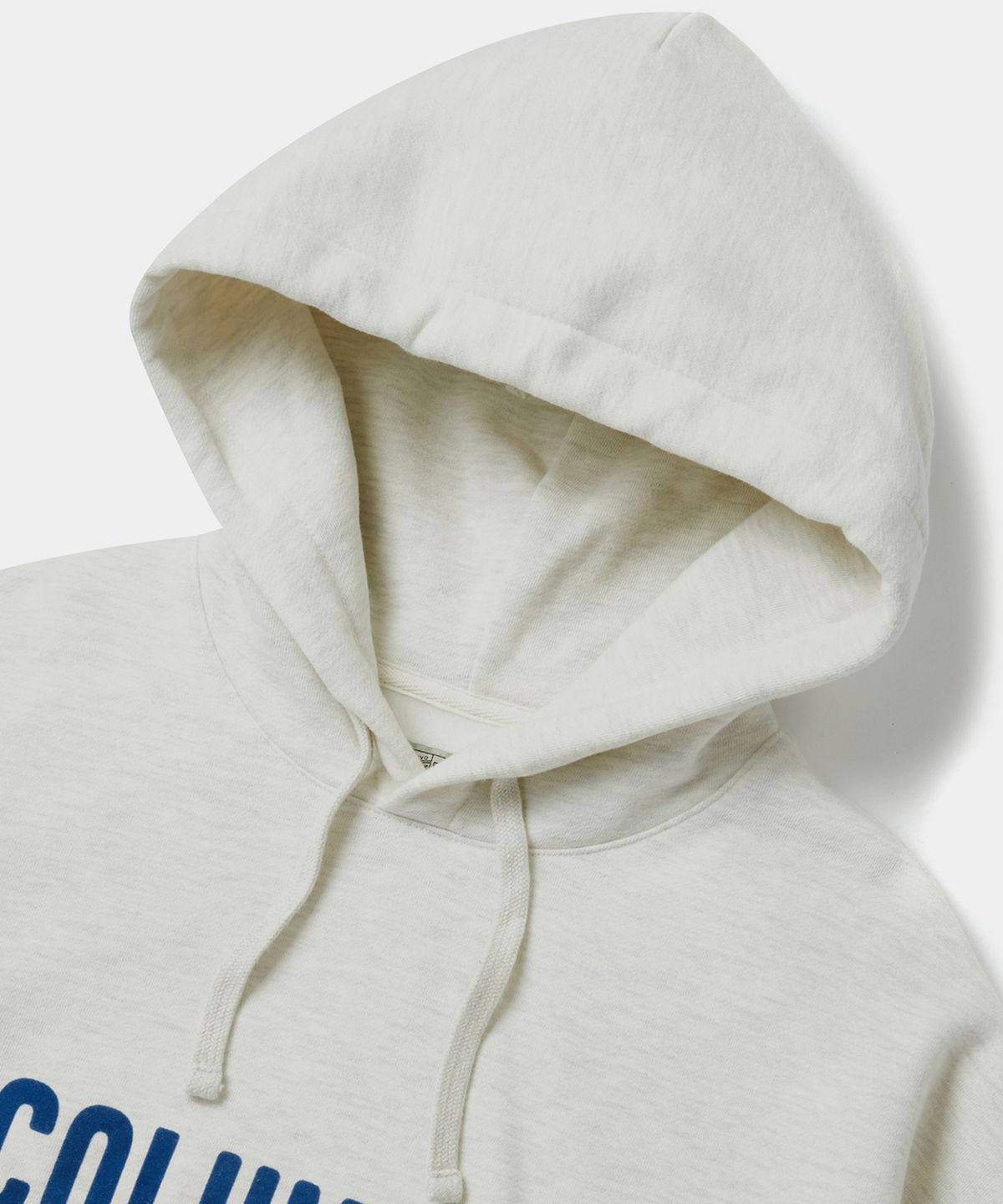 컬럼비아 유니버시티(COLUMBIA UNIVERSITY) CU LETTERING H/FLEECE HOODIE 오트밀