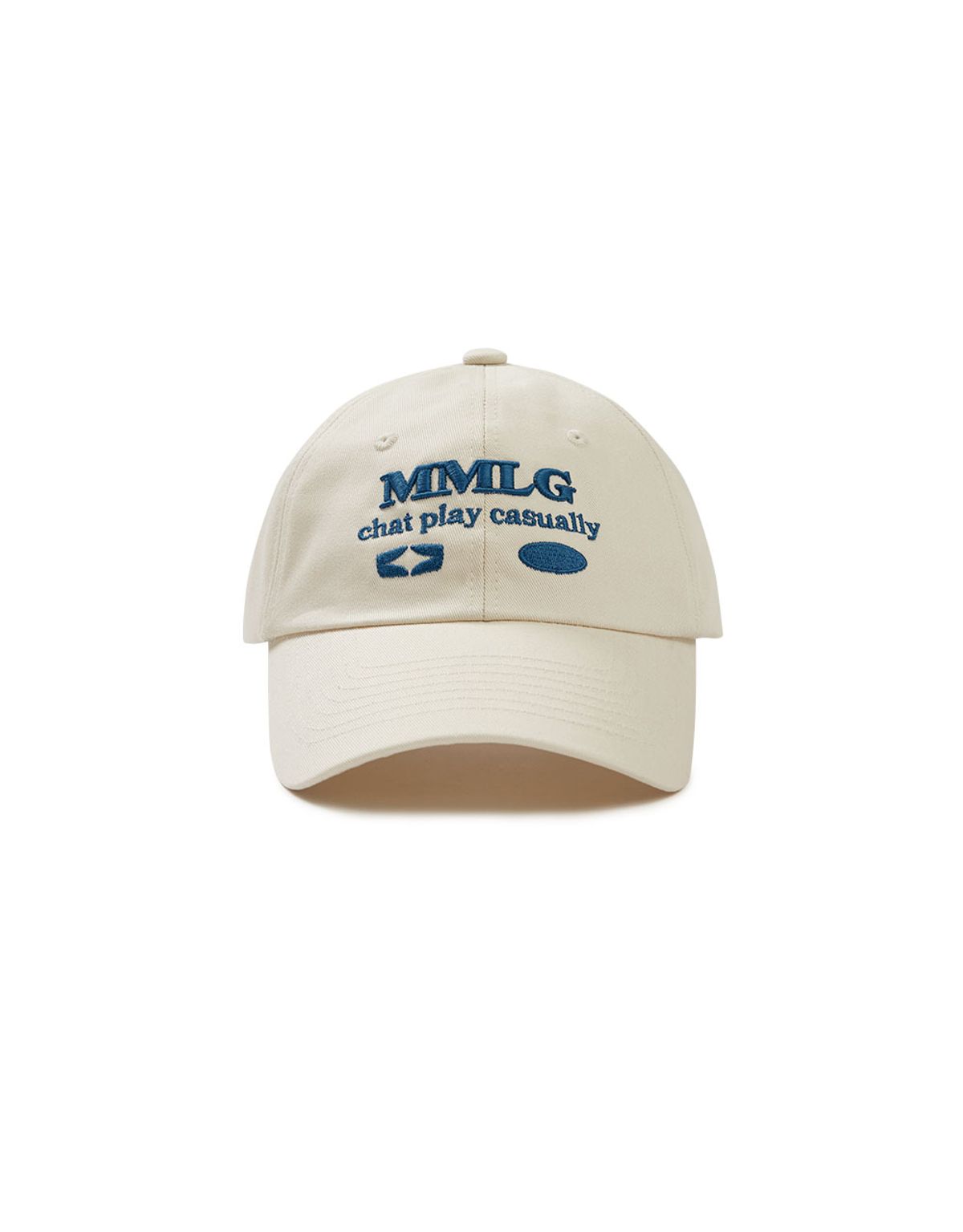 엠엠엘지(MMLG) [Mmlg] LETTER PLAY BALL CAP (IVORY)