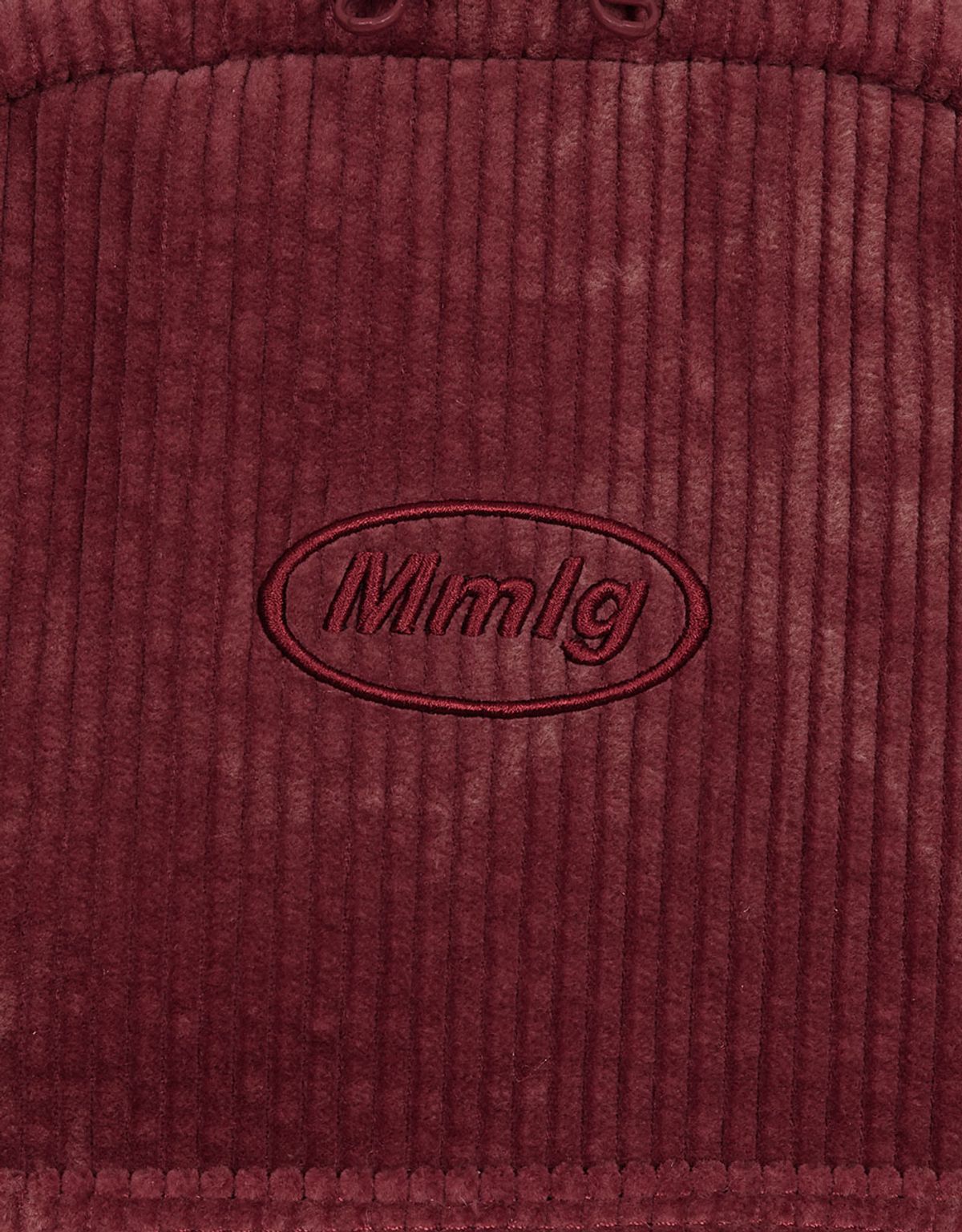 엠엠엘지(MMLG) [Mmlg] CORDUROY BACKPACK (RED)