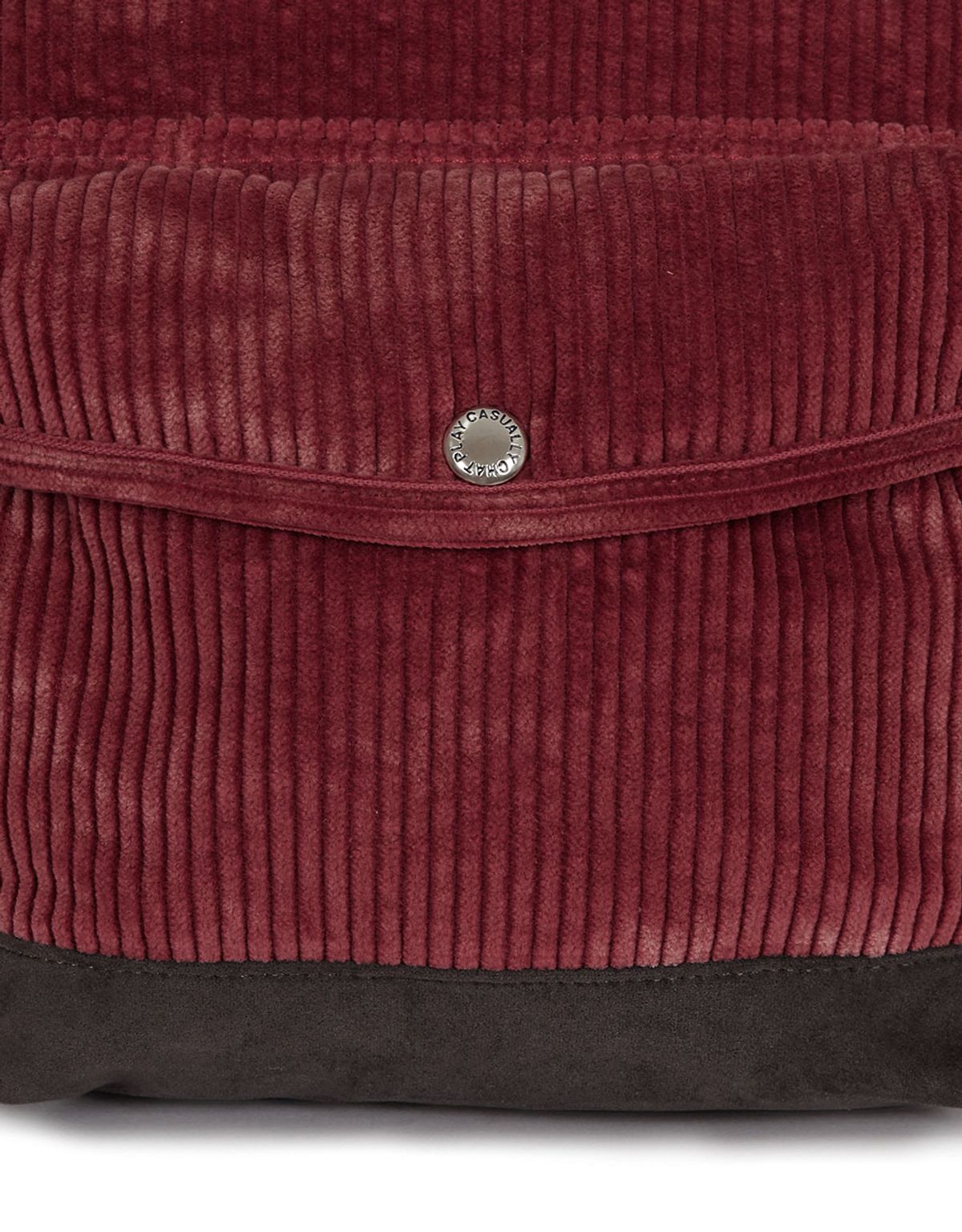엠엠엘지(MMLG) [Mmlg] CORDUROY BACKPACK (RED)