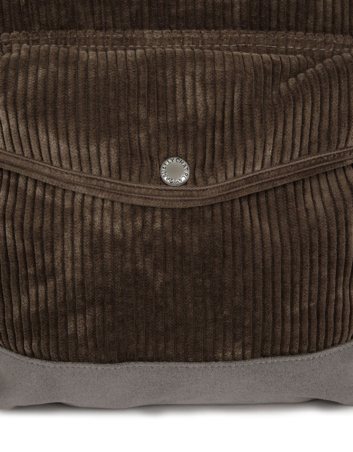 엠엠엘지(MMLG) [Mmlg] CORDUROY BACKPACK (BROWN)
