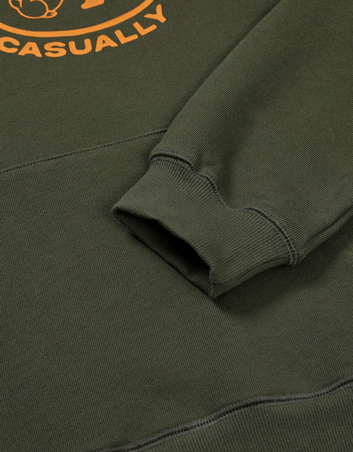 엠엠엘지(MMLG) [Mmlg] M STAMP HOODIE (MOSS KHAKI)