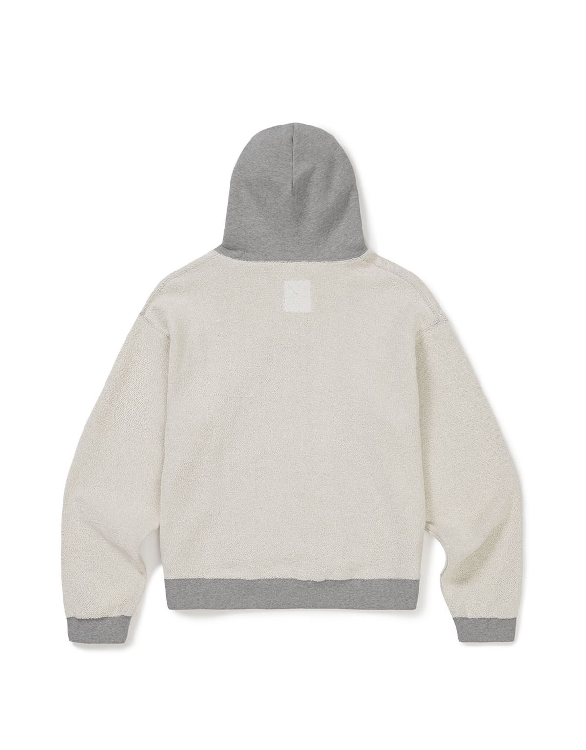 엠엠엘지(MMLG) [Mmlg] PILE REVERSE HOODIE (EVERY GREY)
