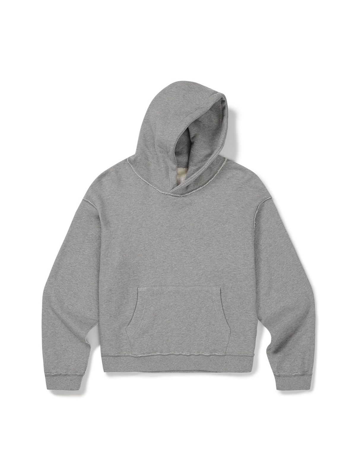 엠엠엘지(MMLG) [Mmlg] PILE REVERSE HOODIE (EVERY GREY)