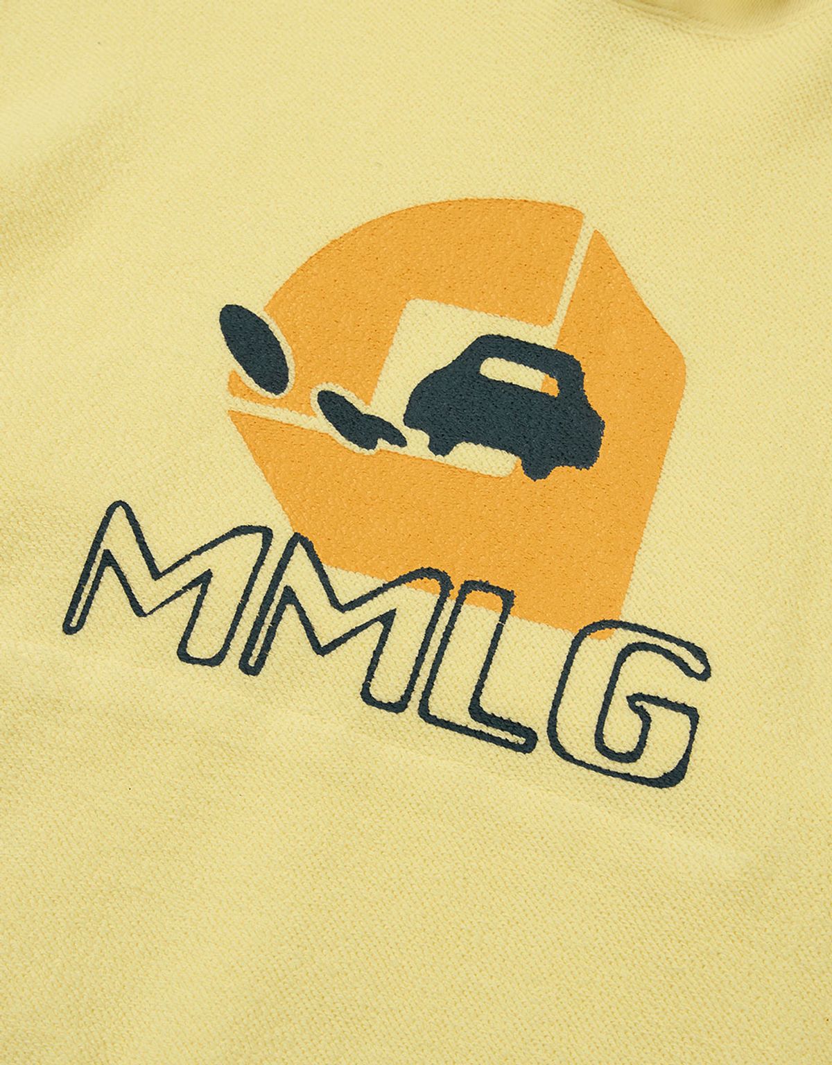 엠엠엘지(MMLG) [Mmlg] PILE REVERSE HOODIE (CREAM YELLOW)