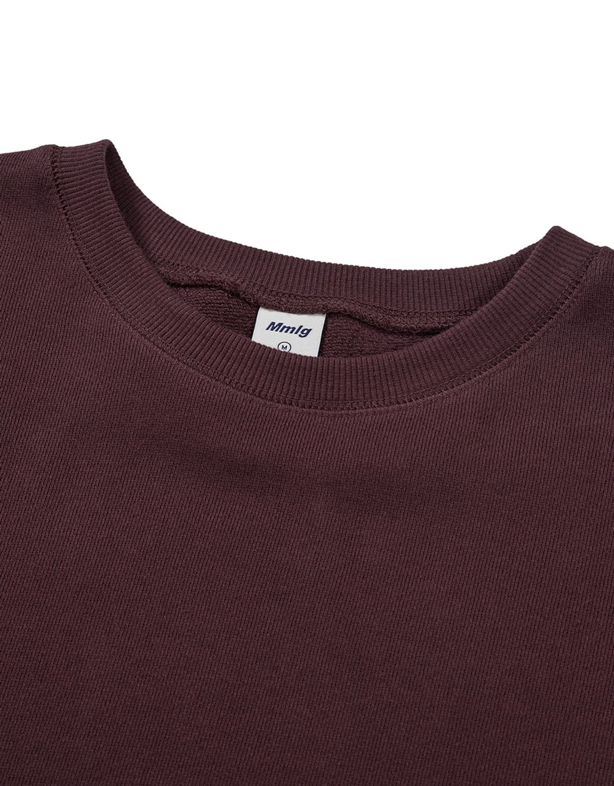 엠엠엘지(MMLG) [Mmlg] SMALL ONLY MG SWEAT (PLUM)