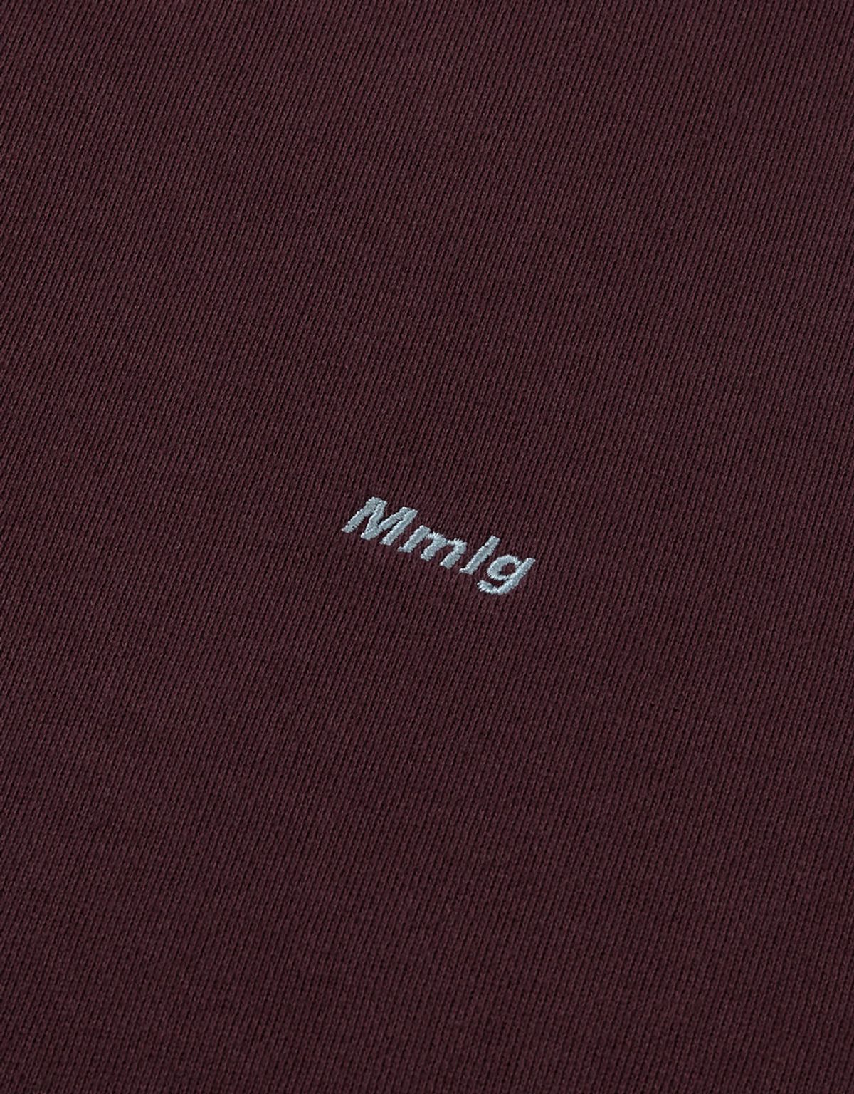 엠엠엘지(MMLG) [Mmlg] SMALL ONLY MG SWEAT (PLUM)