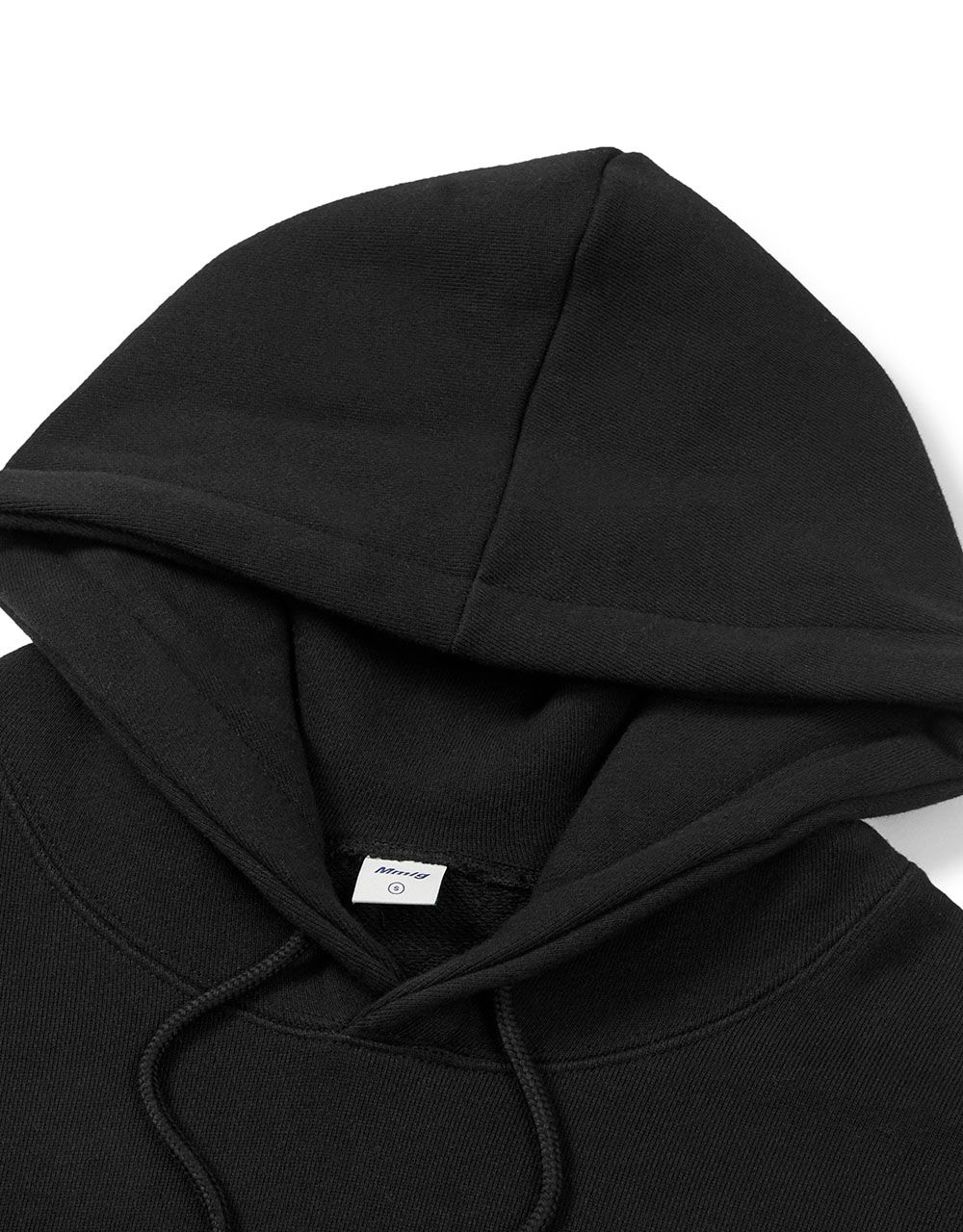 MUSINSA | MMLG [Mmlg] MMLG STAFF HOODIE (EVERY BLACK)