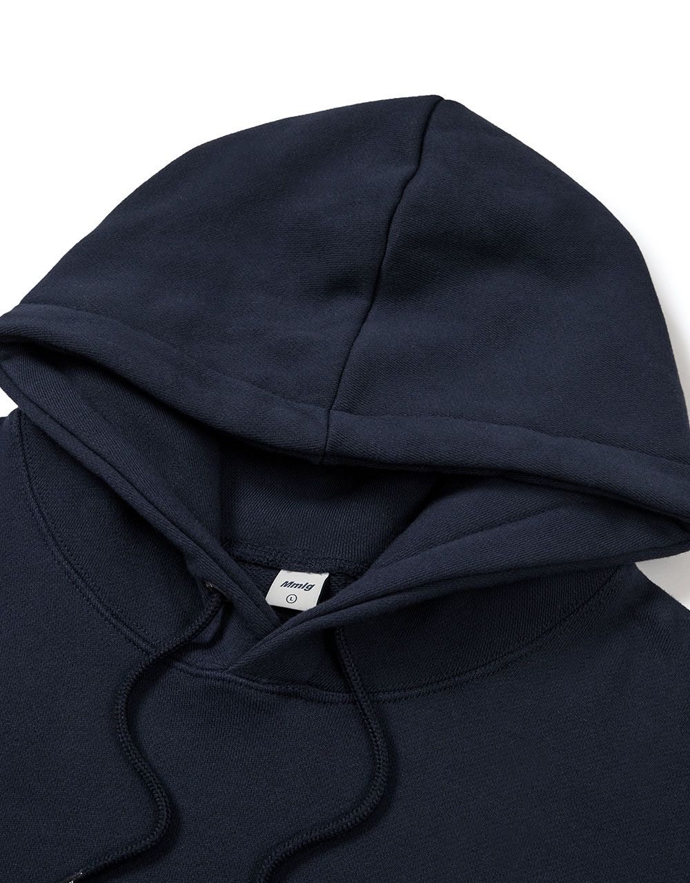 MUSINSA | MMLG [Mmlg] MMLG STAFF HOODIE (AUTHENTIC NAVY)