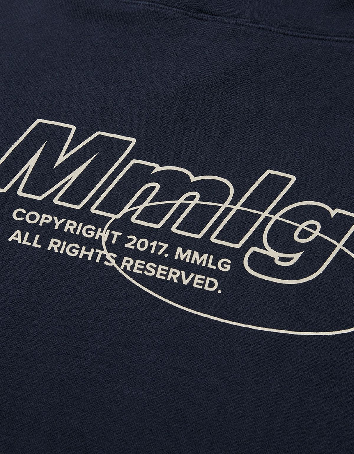 엠엠엘지(MMLG) [Mmlg] MMLG STAFF HOODIE (AUTHENTIC NAVY)