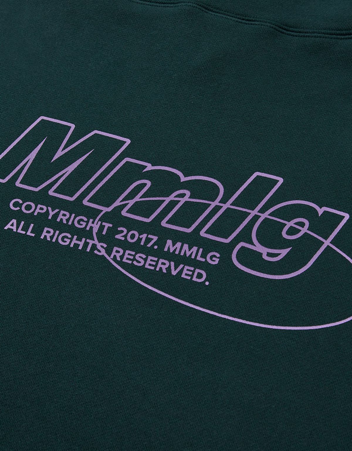 엠엠엘지(MMLG) [Mmlg] MMLG STAFF HOODIE (DEEP GREEN)