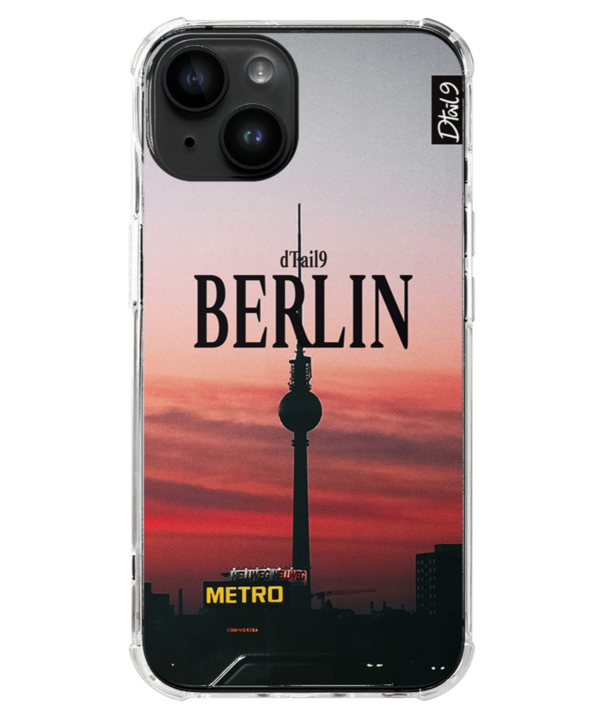 디테일나인(DTAIL9) 아이폰 케이스 [City Series / Berlin] City View No.3
