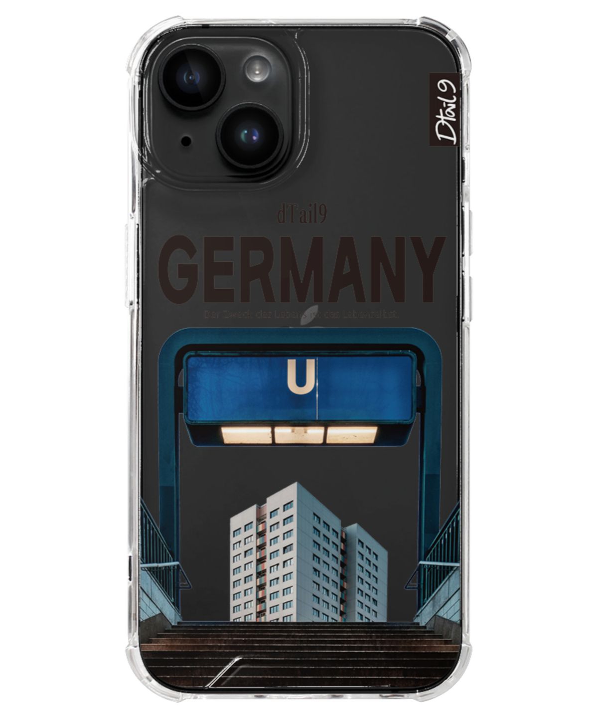디테일나인(DTAIL9) 아이폰 케이스 [City Series / Berlin] Country View No.2