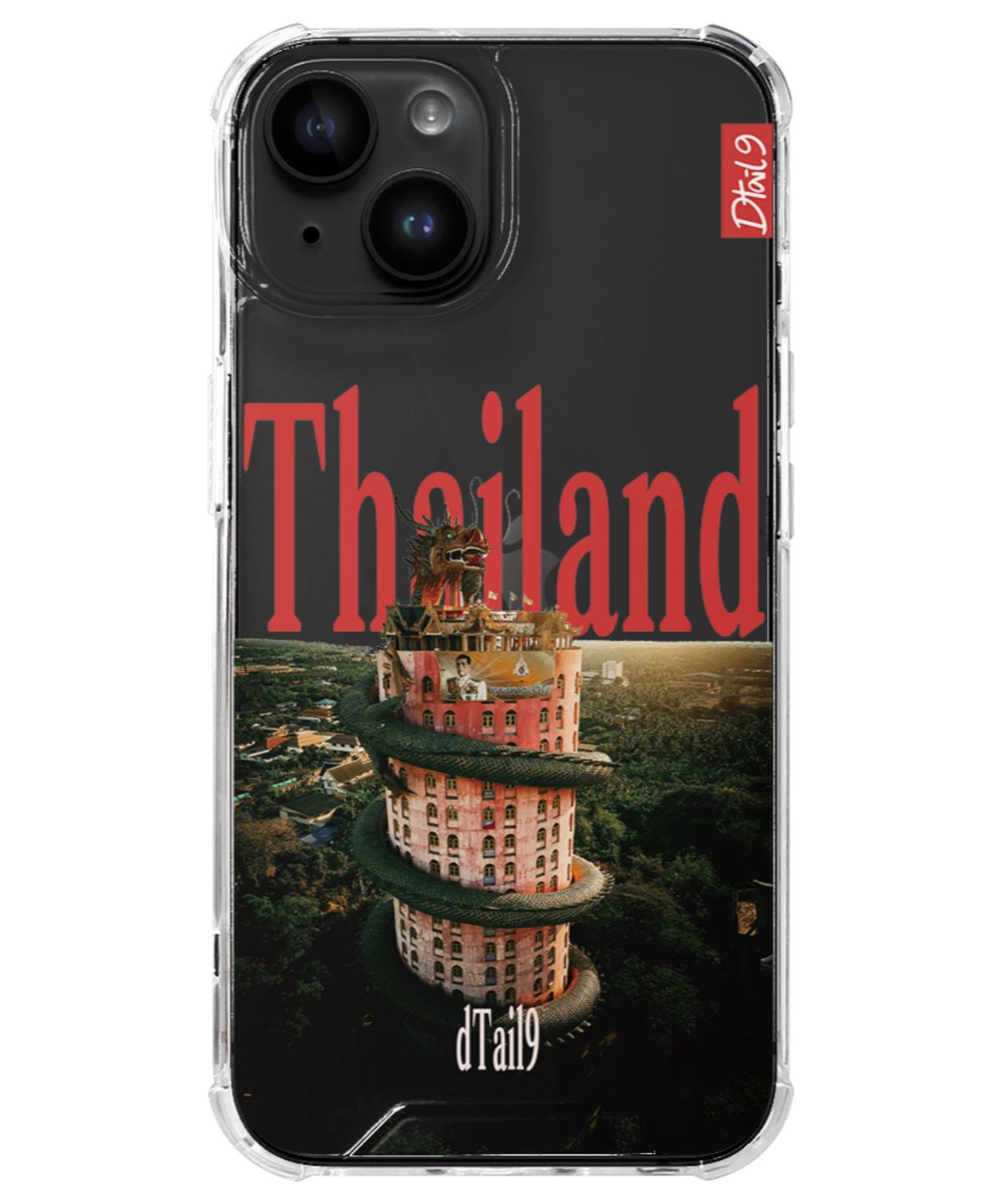 디테일나인(DTAIL9) 아이폰 케이스 [City Series / Bangkok] Country View No.1