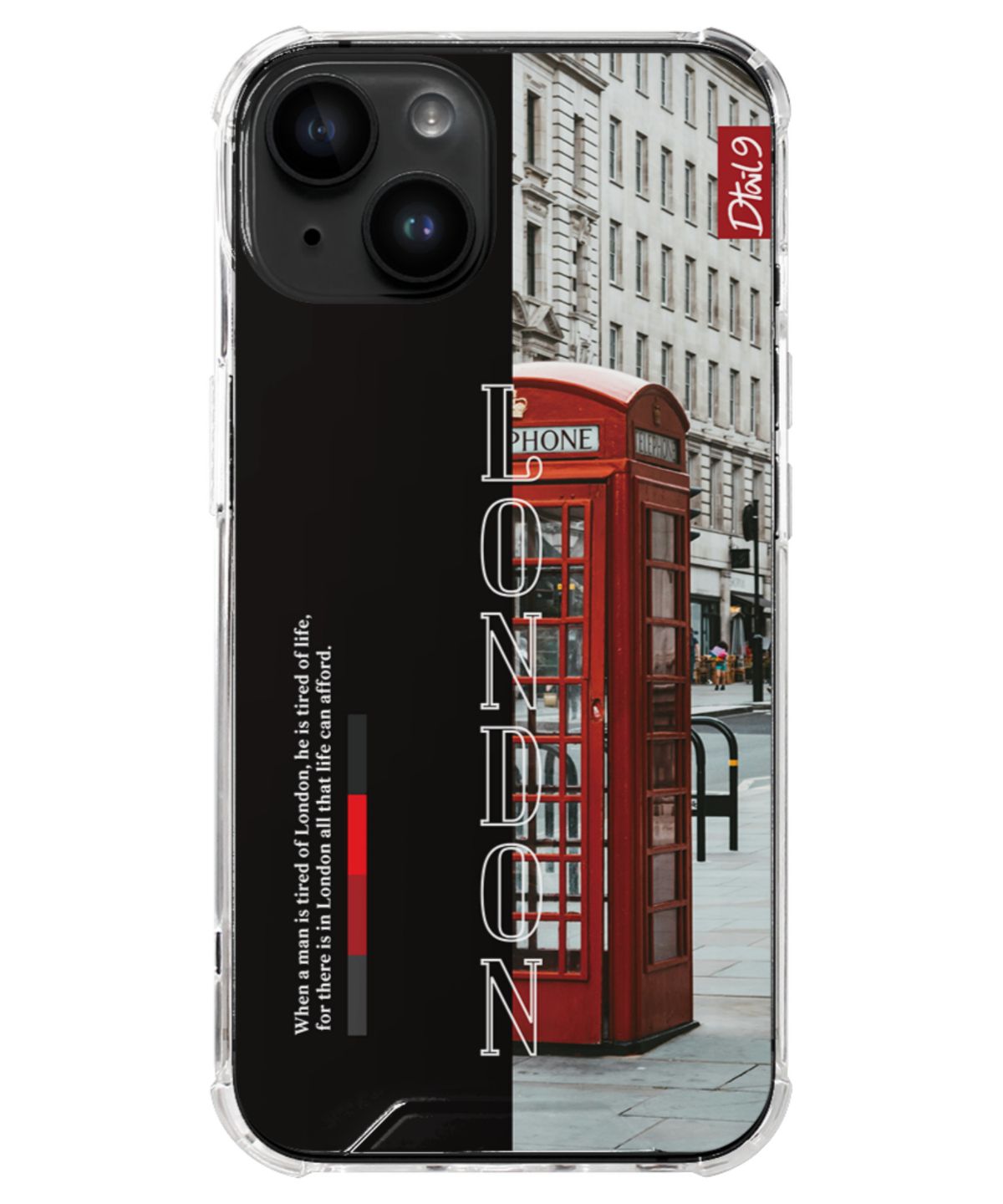 디테일나인(DTAIL9) 아이폰 케이스 [City Series / London] Camera No.2