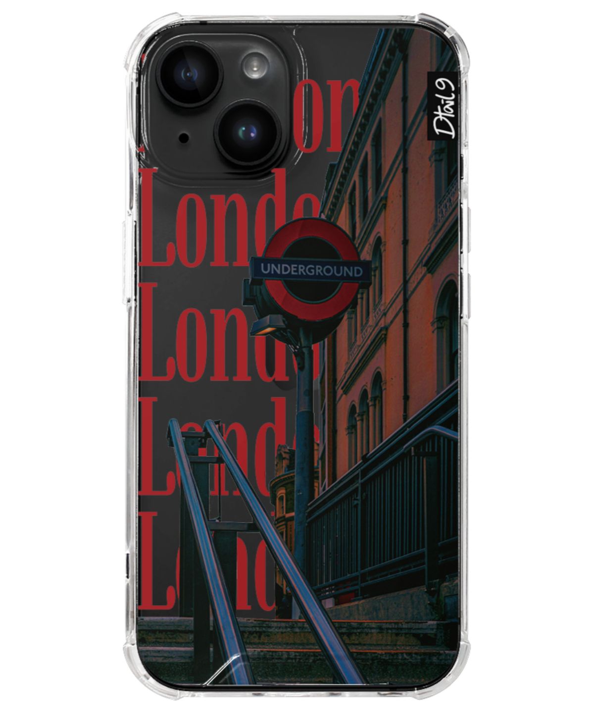 디테일나인(DTAIL9) 아이폰 케이스 [City Series / London] Credit No.1