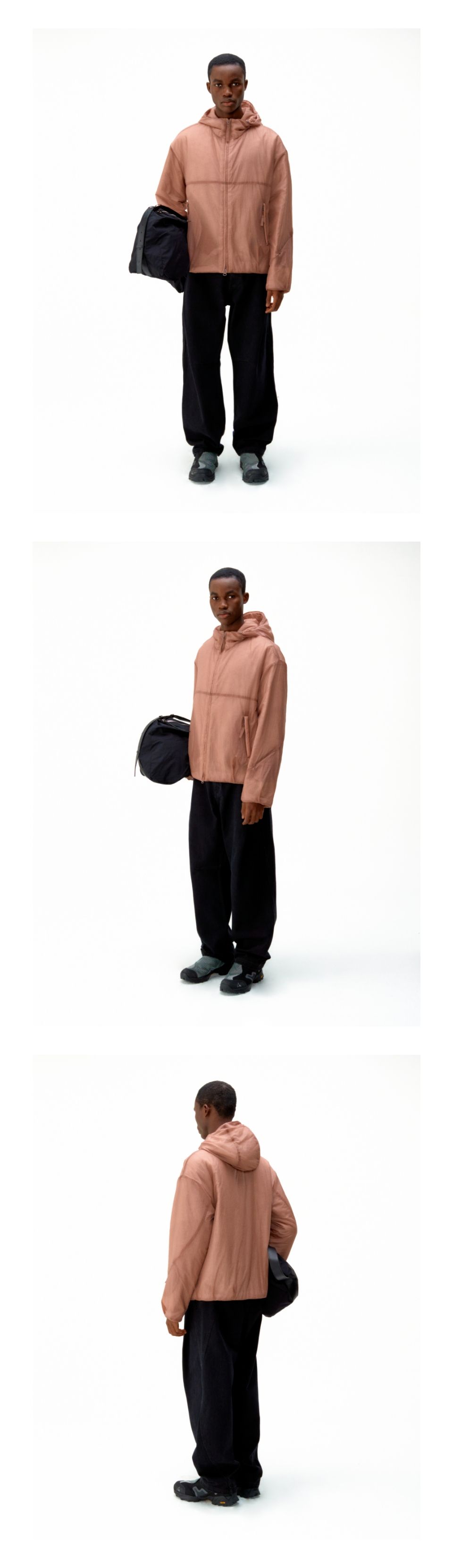 MUSINSA公式 | COOR トランスパレントパデッドフードジャケット