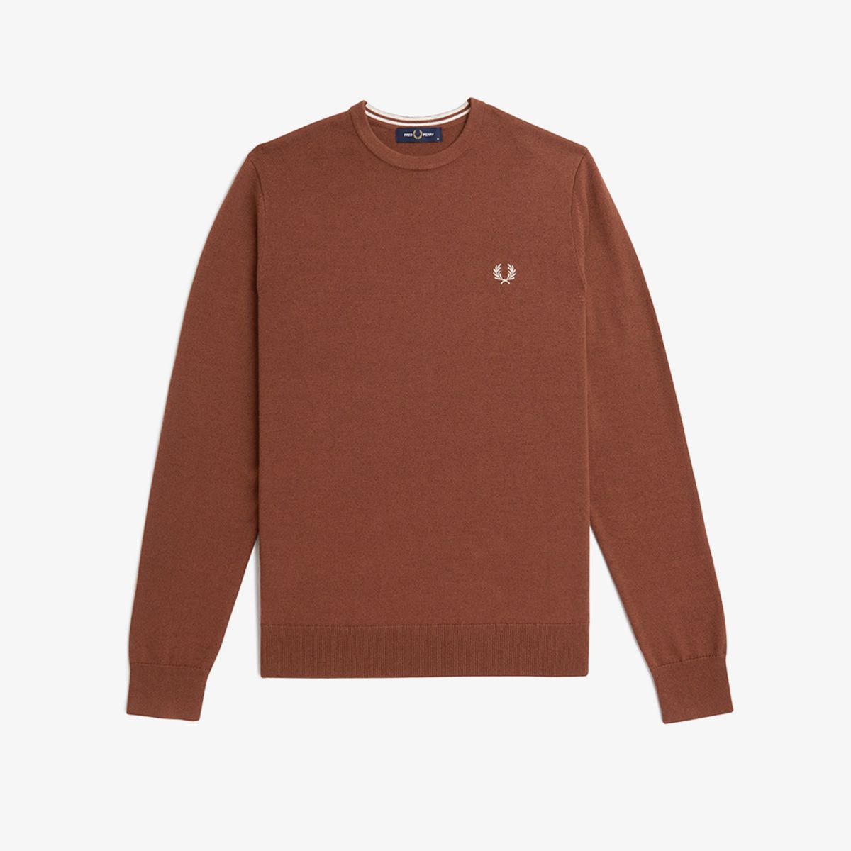 프레드페리(FRED PERRY) [Baseline] 클래식 크루넥 메리노울 니트 (S54) AFPM2439601-S54