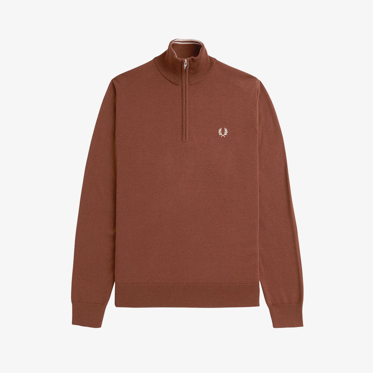 프레드페리(FRED PERRY) [Sharp] 클래식 하프 집 니트 (S54) AFPM2437624-S54