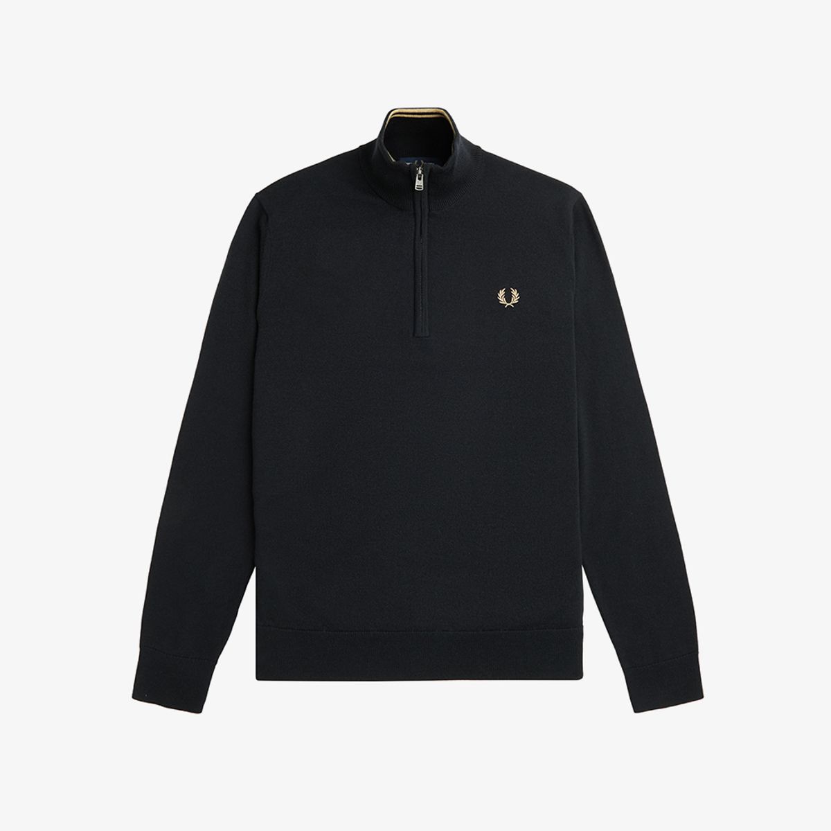 프레드페리(FRED PERRY) [Sharp] 클래식 하프 집 니트 (198) AFPM2437624-198