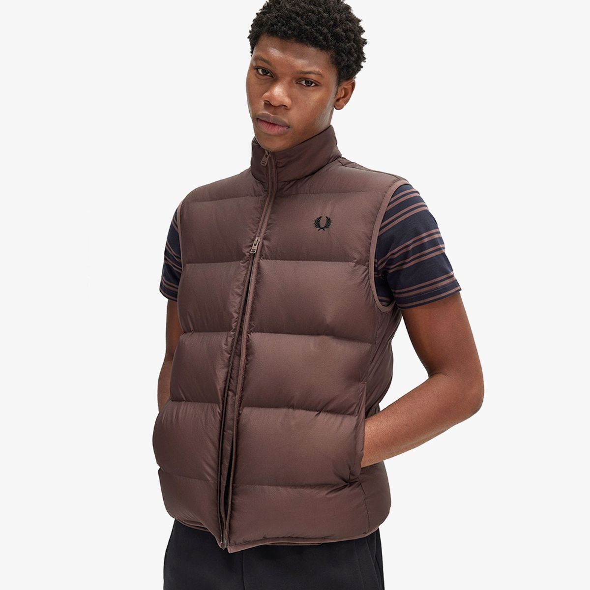 프레드페리(FRED PERRY) [Sport] 인슐레이티드 베스트 - 캐링턴로드브릭 AFPM2438522-U53