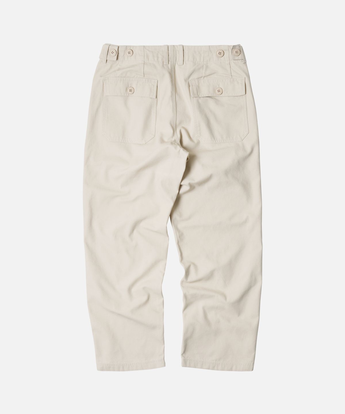 프리즘웍스(FRIZMWORKS) JUNGLE CLOTH FATIGUE PANTS _ CREAM