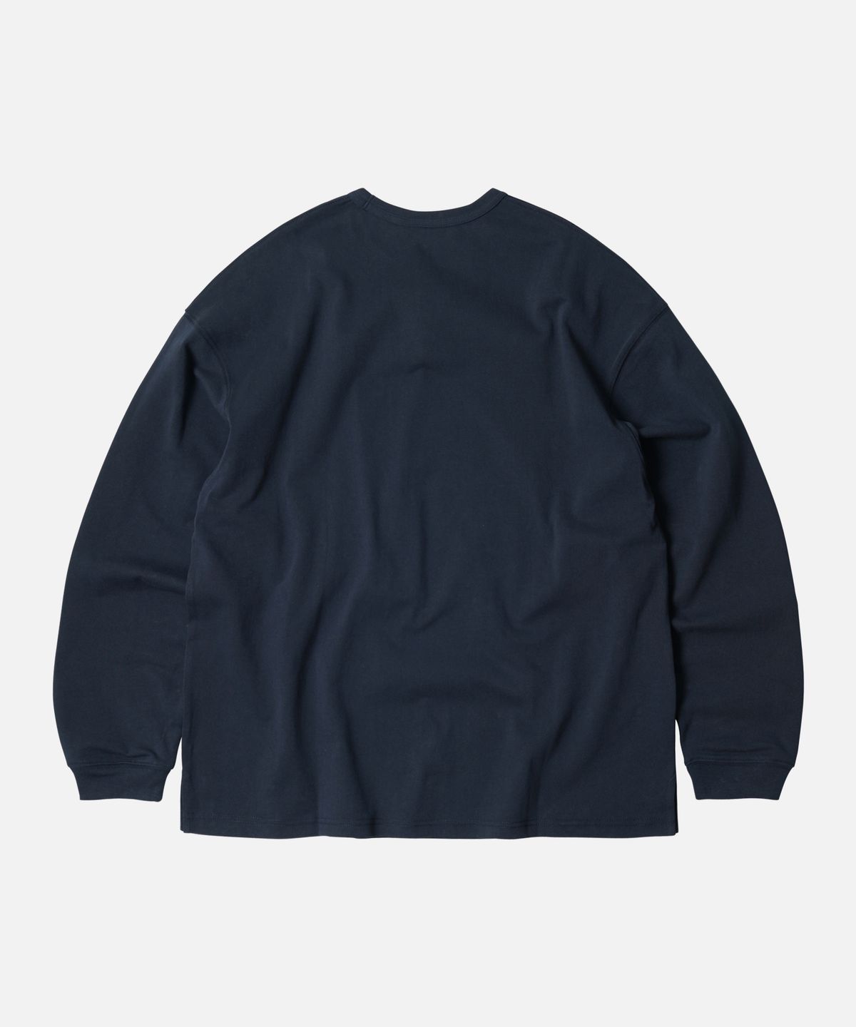 프리즘웍스(FRIZMWORKS) OG DOUBLE RIB L/S TEE _ NAVY