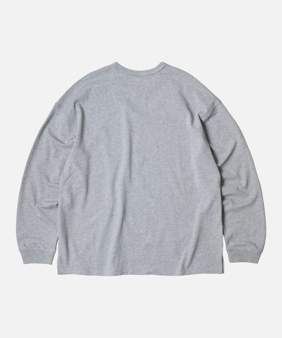 프리즘웍스(FRIZMWORKS) OG DOUBLE RIB L/S TEE _ GRAY
